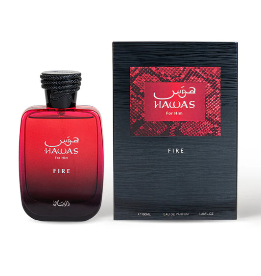 Hawas Fire Eau de Parfum 100ml by Rasasi