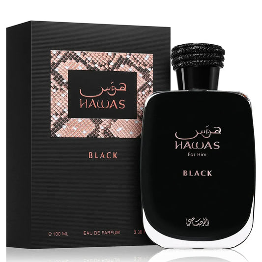 Hawas Black Eau de Parfum 100ml by Rasasi