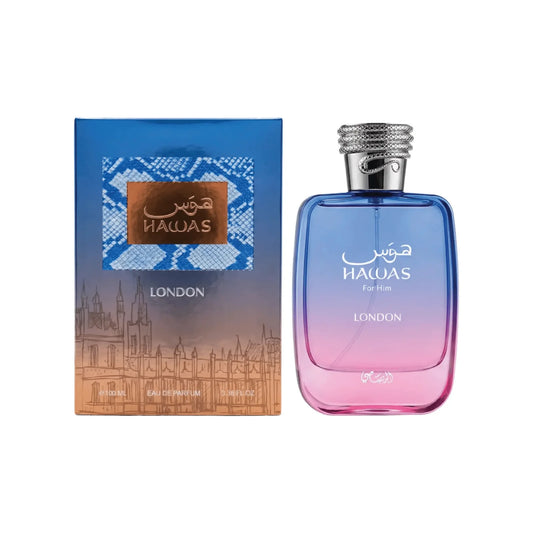 Hawas London For Him Eau de Parfum 100ml by Rasasi