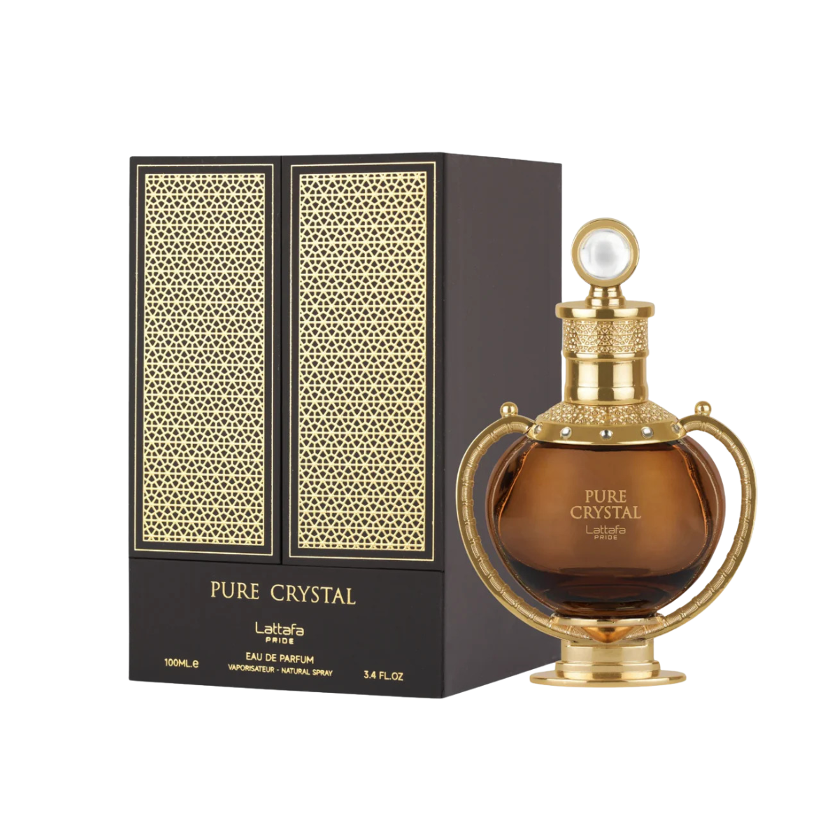 Pure Crystal Eau de Parfum 100ml by Lattafa Pride