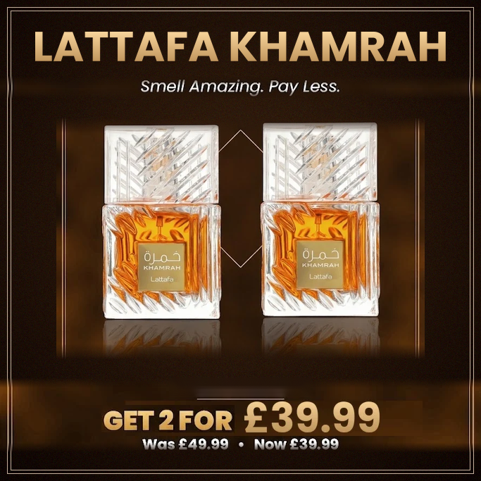 Lattafa Khamrah Eau de Parfum 100ml - Bundle of 2