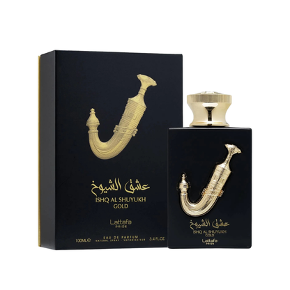 Ishq Al Shuyukh Gold Eau de Parfum 100ml by Lattafa