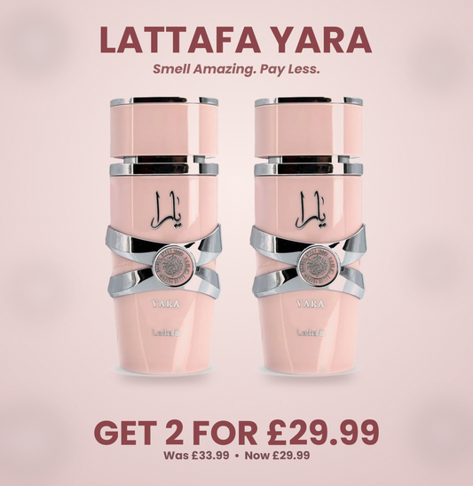 Lattafa Yara Pink Eau de Parfum 100ml - Bundle of 2
