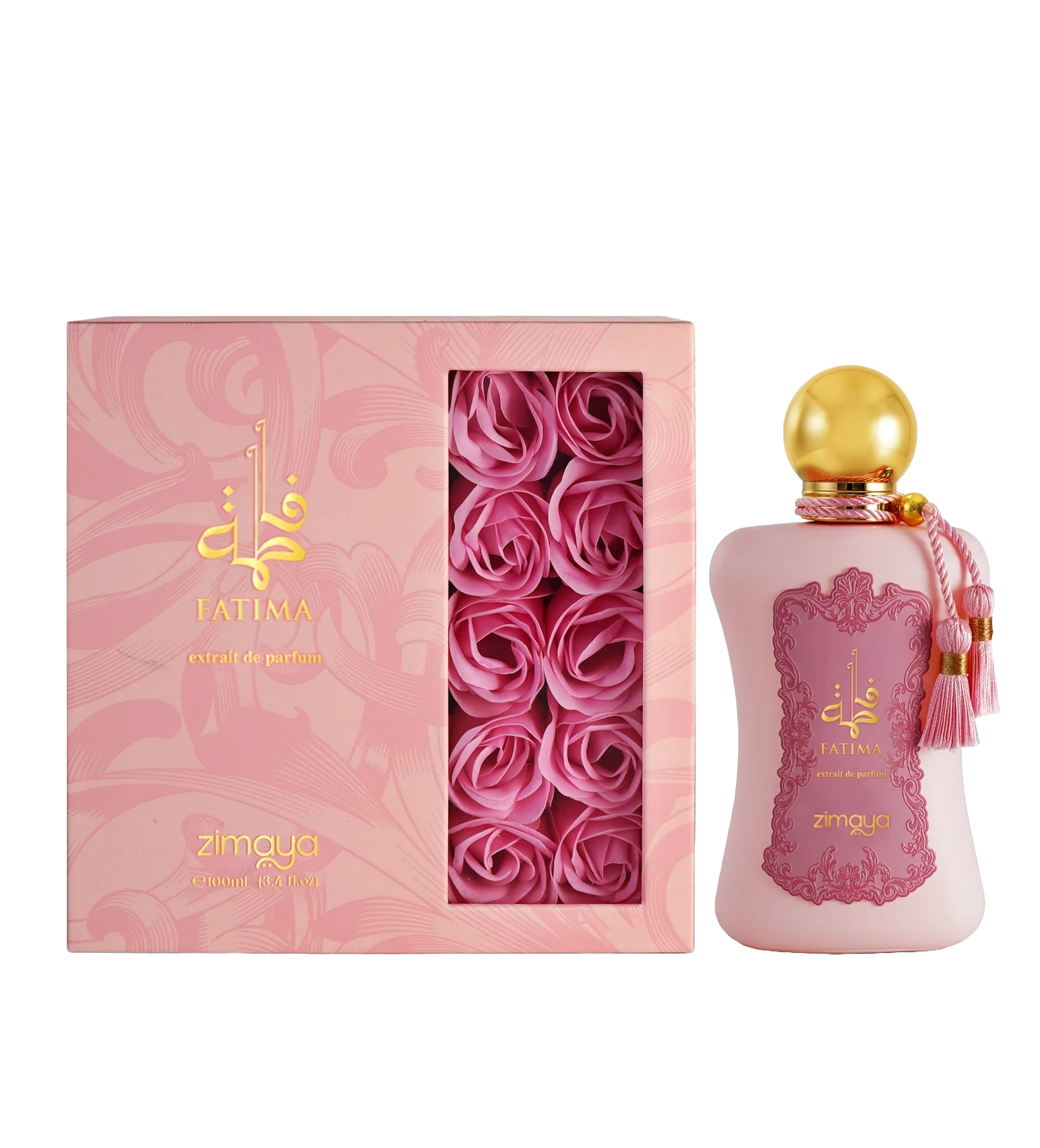 Fatima by Zimaya 100ml Extrait de Parfum | Rose Vanilla Musk – MARS ...