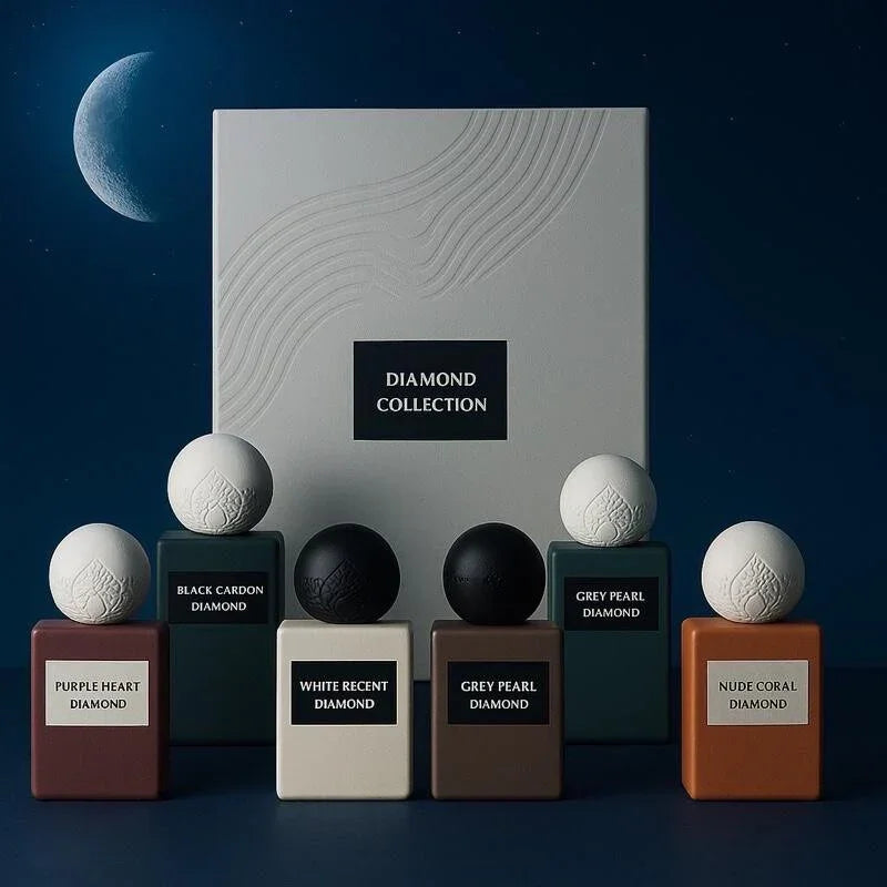Diamond Collection 6-Piece Discovery Set by IBRAQ (10ml each)