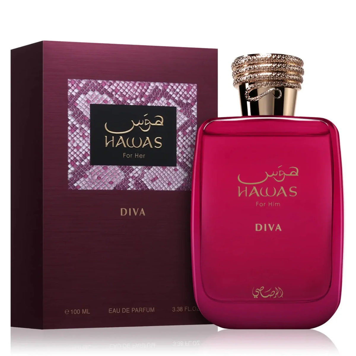 Hawas Diva Eau de Parfum 100ml by Rasasi