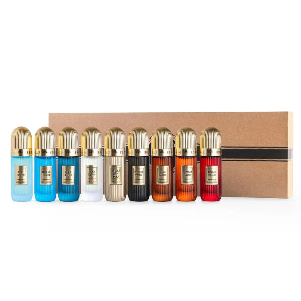 Tobacco Collection 9-in-1 Set by IBRAQ (20ml each)