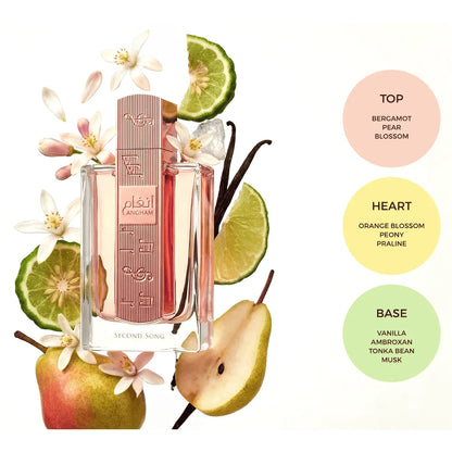 Angham Second Song Eau de Parfum 100ml by Lattafa