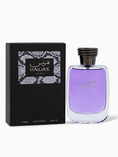 Hawas for Him Eau de Parfum 100ml by Rasasi